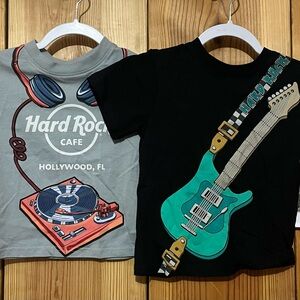 NWT Hard Rock | Kids Graphic T-shirt Bundle Hollywood Fl + Murtle Beach Size XS
